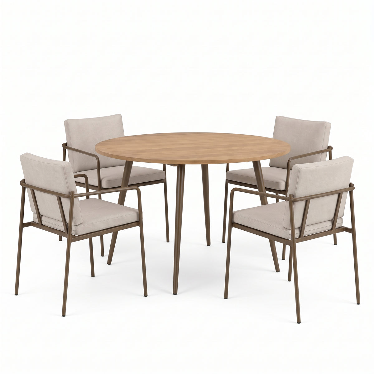 Oria Bronze Dining – סט אוכל