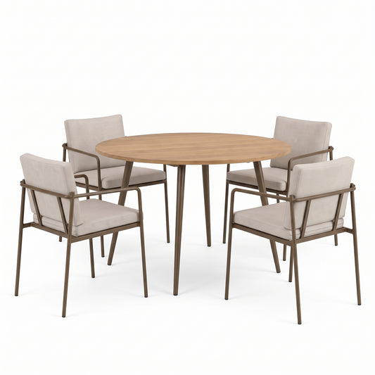 Oria Bronze Dining – סט אוכל