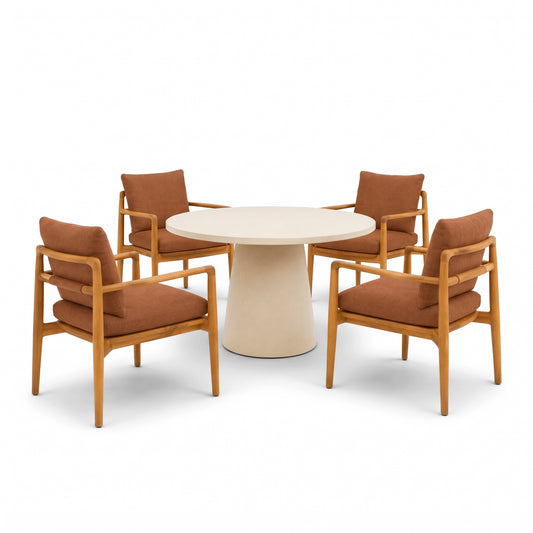 Nemi Terracotta Set – סט אוכל